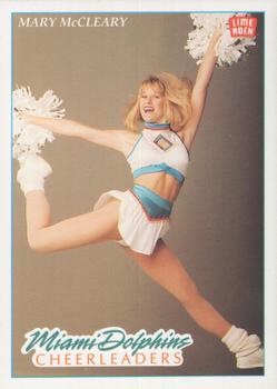 1992 Lime Rock Pro Cheerleaders - Promos Lime Rock Logo #P4 Mary McCleary Front