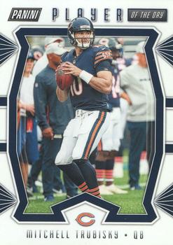 2019 Panini Player of the Day #22 Mitchell Trubisky Front