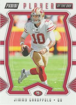 2019 Panini Player of the Day #40 Jimmy Garoppolo Front