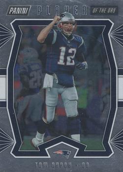 2019 Panini Player of the Day - Silver #19 Tom Brady Front