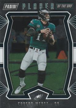2019 Panini Player of the Day - Silver #29 Carson Wentz Front
