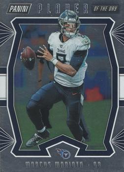 2019 Panini Player of the Day - Silver #30 Marcus Mariota Front