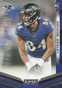 2019 Panini Playoff #300 Antoine Wesley Front