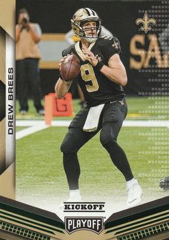 2019 Panini Playoff - Kickoff #146 Drew Brees Front