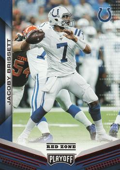 2019 Panini Playoff - Red Zone #55 Jacoby Brissett Front