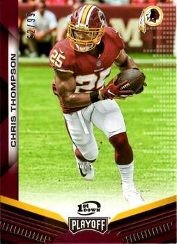 2019 Panini Playoff - 1st Down #111 Chris Thompson Front