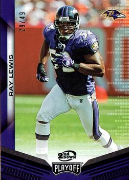 2019 Panini Playoff - 2nd Down #30 Ray Lewis Front