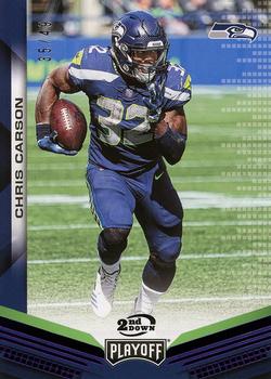 2019 Panini Playoff - 2nd Down #177 Chris Carson Front
