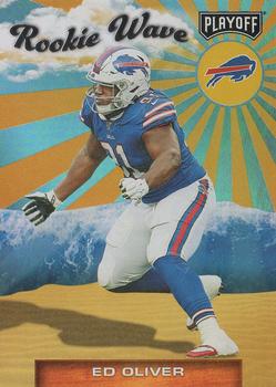 2019 Panini Playoff - Rookie Wave #26 Ed Oliver Front