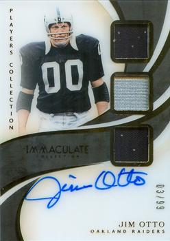 2019 Panini Immaculate Collection - Immaculate Players Collection Autographs #PCA-JOT Jim Otto Front
