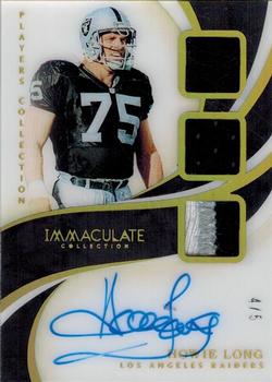 2019 Panini Immaculate Collection - Immaculate Players Collection Autographs Gold #PCA-HLO Howie Long Front