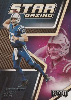 2019 Panini Playoff - Star Gazing #18 Andrew Luck Front