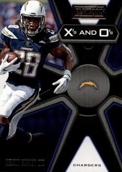 2019 Panini Playbook - X's and O's #10 Melvin Gordon III Front