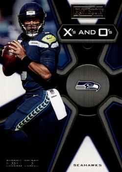 2019 Panini Playbook - X's and O's #23 Russell Wilson Front