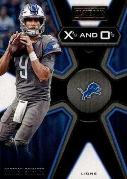2019 Panini Playbook - X's and O's #36 Matthew Stafford Front