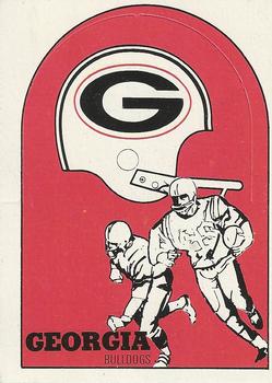 1976 Sunbeam SEC Stand-ups #NNO Georgia Bulldogs Front