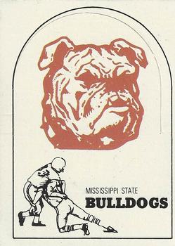 1976 Sunbeam SEC Stand-ups #NNO Mississippi State Bulldogs Front