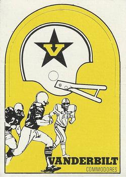 1976 Sunbeam SEC Stand-ups #NNO Vanderbilt Commodores Front