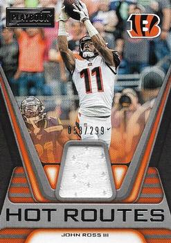 2019 Panini Playbook - Hot Routes #31 John Ross III Front