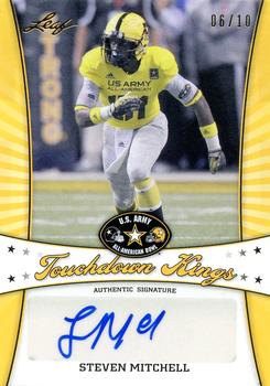 2013 Leaf U.S. Army All-American Bowl - Touchdown Kings Yellow #TK-SM1 Steven Mitchell Front