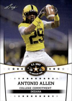 2013 Leaf U.S. Army All-American Bowl Retail #5 Antonio Allen Front