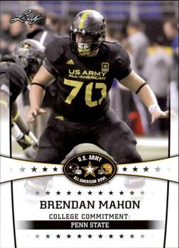 2013 Leaf U.S. Army All-American Bowl Retail #10 Brendan Mahon Front
