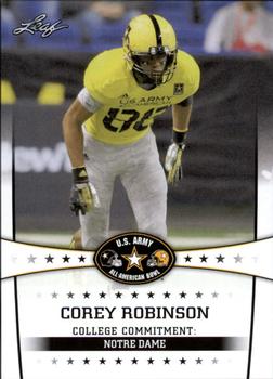 2013 Leaf U.S. Army All-American Bowl Retail #15 Corey Robinson Front
