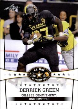 2013 Leaf U.S. Army All-American Bowl Retail #20 Derrick Green Front