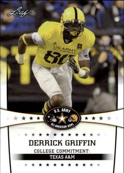 2013 Leaf U.S. Army All-American Bowl Retail #21 Derrick Griffin Front