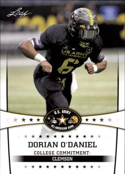 2013 Leaf U.S. Army All-American Bowl Retail #24 Dorian O'Daniel Front