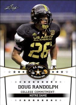 2013 Leaf U.S. Army All-American Bowl Retail #25 Doug Randolph Front