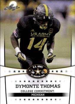 2013 Leaf U.S. Army All-American Bowl Retail #26 Dymonte Thomas Front