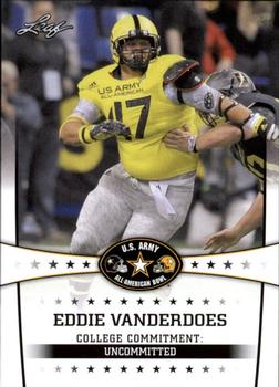 2013 Leaf U.S. Army All-American Bowl Retail #28 Eddie Vanderdoes Front
