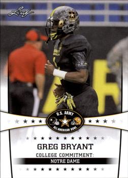 2013 Leaf U.S. Army All-American Bowl Retail #34 Greg Bryant Front