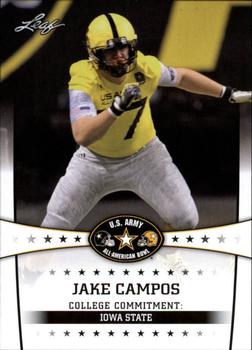 2013 Leaf U.S. Army All-American Bowl Retail #39 Jake Campos Front