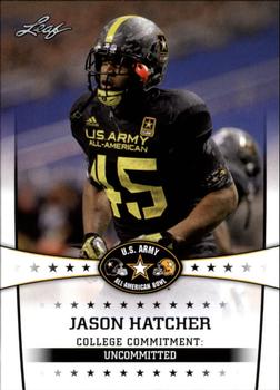 2013 Leaf U.S. Army All-American Bowl Retail #42 Jason Hatcher Front