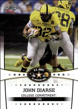 2013 Leaf U.S. Army All-American Bowl Retail #47 John Diarse Front