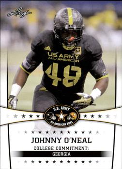2013 Leaf U.S. Army All-American Bowl Retail #49 Johnny O'Neal Front
