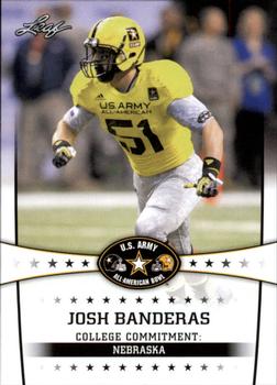 2013 Leaf U.S. Army All-American Bowl Retail #54 Josh Banderas Front