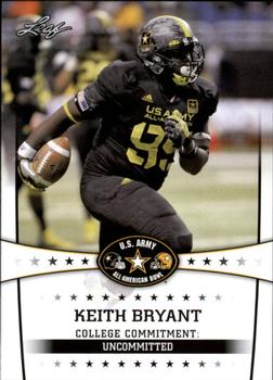 2013 Leaf U.S. Army All-American Bowl Retail #60 Keith Bryant Front