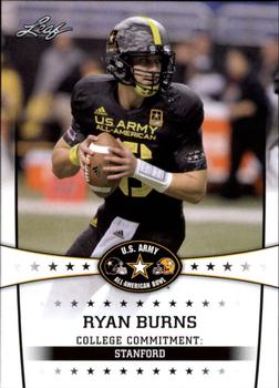 2013 Leaf U.S. Army All-American Bowl Retail #82 Ryan Burns Front
