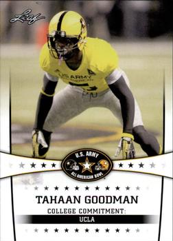 2013 Leaf U.S. Army All-American Bowl Retail #88 Tahaan Goodman Front