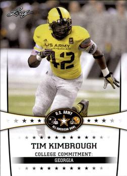 2013 Leaf U.S. Army All-American Bowl Retail #91 Tim Kimbrough Front