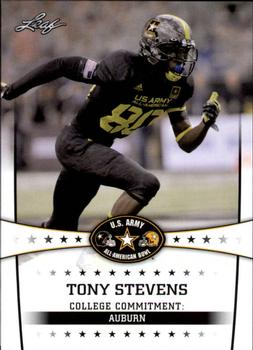 2013 Leaf U.S. Army All-American Bowl Retail #92 Tony Stevens Front
