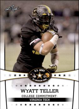 2013 Leaf U.S. Army All-American Bowl Retail #100 Wyatt Teller Front