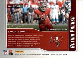 2019 Panini Rookies & Stars - Action Packed #AP-LD Lavonte David Back