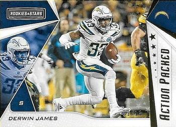 2019 Panini Rookies & Stars - Action Packed Gold #AP-DJ Derwin James Jr. Front