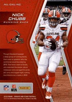 2019 Panini Rookies & Stars - On Another Level #OAL-NC Nick Chubb Back