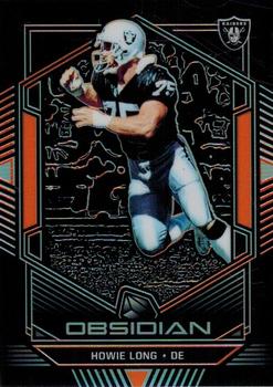2019 Panini Obsidian - Electric Etch Orange #51 Howie Long Front