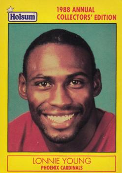 1988 Holsum Phoenix Cardinals #7 Lonnie Young Front